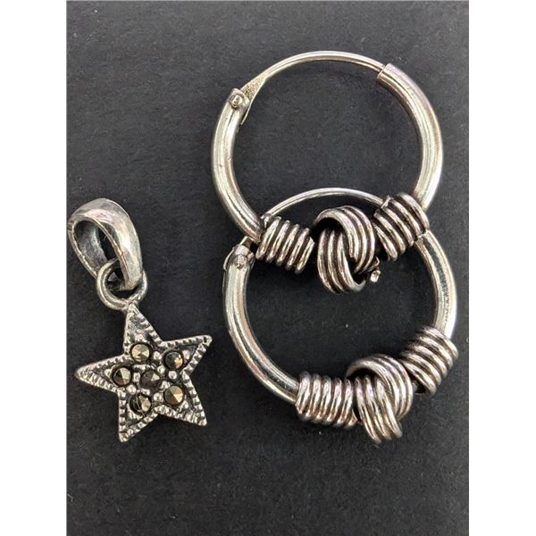 $50, SILVER PEARL SET, retail value $50