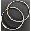 Image 2 : $30, SILVER HOOP (MEDIUM SIZE) EARRING, retail value $30