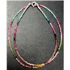 Image 1 : $300, SILVER TOURMALINE  (14ct) NECKLACE 16", retail value $300