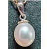 Image 2 : $60, SILVER PEARL PENDANT, retail value $60
