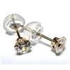 Image 3 : $180, 14K(APP 0.3g), CZ EARRING, retail value $180