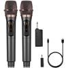 Image 1 : AIKPOW Wireless Vocal Microphone Set with Accessories