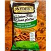 Image 1 : Snyder’s Of Hanover Honey Mustard & Onion Gluten-Free Pretzel Sticks, 220g, Case of 12