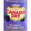 Image 1 : Canada Dry Blackberry 24x500mL