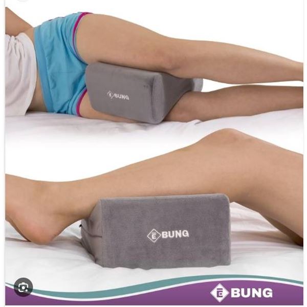 Lot of 2 Bung Knee Pillow for Side Sleepers – Ergonomic Design