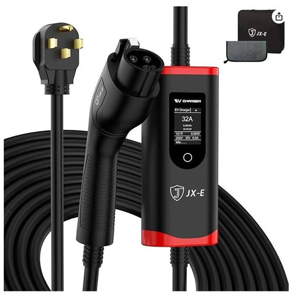 JX-E EV Charger with Safety Certification