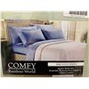 Image 3 : Comfy Bamboo World 8800 Gold Series Queen Sheet Set, 4 Pieces – Mint Green
