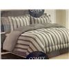 Image 1 : Queen-Size Comfy Bamboo World Graham Comforter Set, 7 Pieces