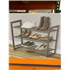 Image 3 : Neatfreak 3-Tier Stackable Shoe Rack with Space for 12 Pairs