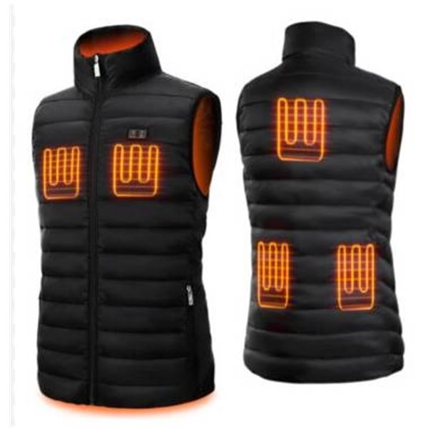 LEAPSEE Men’s Heated Vest With Pockets, Model X002ZNQ2PN