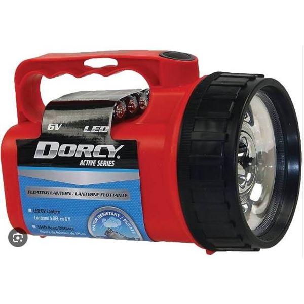 DORCY 6V LED Lantern Flashlights (Pair)