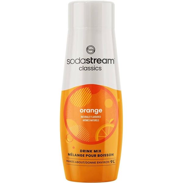 SodaStream Classics Orange Flavored Drink Mix 440 mL (Set of 6)