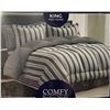 Image 1 : Comfy Bamboo Verde Graham Comforter Set King Size