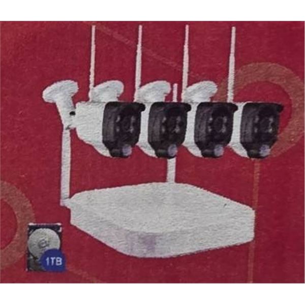 Arrow Connectivity NVR and 4 Cameras Network Video Recorder A200104