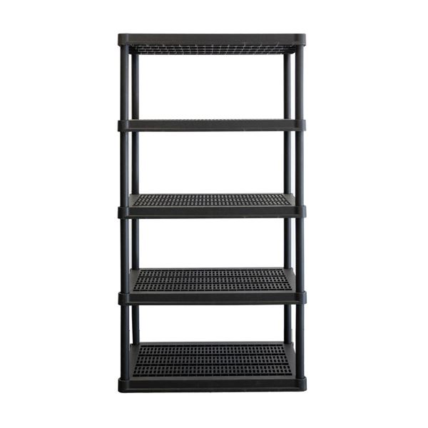 Ramtuff Resin Shelving System with 5 Adjustable Levels