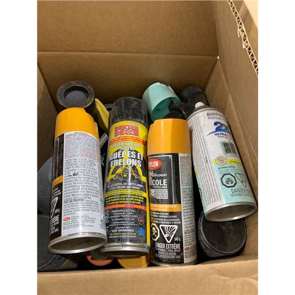 MIXED LOT Aerosol Spray Cans with Various Applications