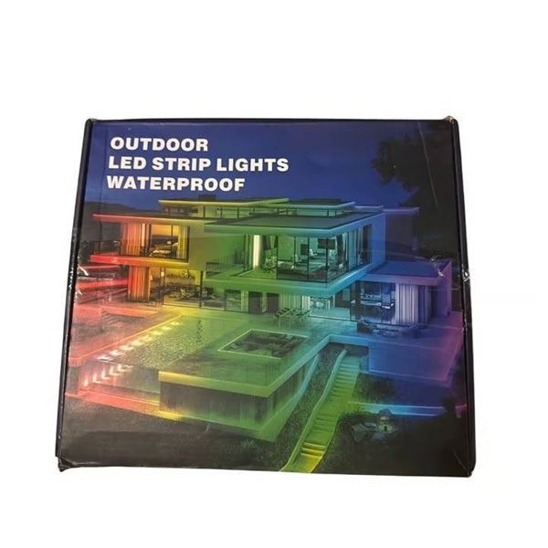 Outdoor LED Strip Lights, Waterproof, Multi-Color Design