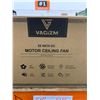 Image 3 : VAGIZM 52-Inch DC Motor Ceiling Fan with LED and 6-Level Speeds
