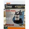 Image 2 : Simer Model 3986 High Output Sump Pump – 1/2 HP, 4680 GPH