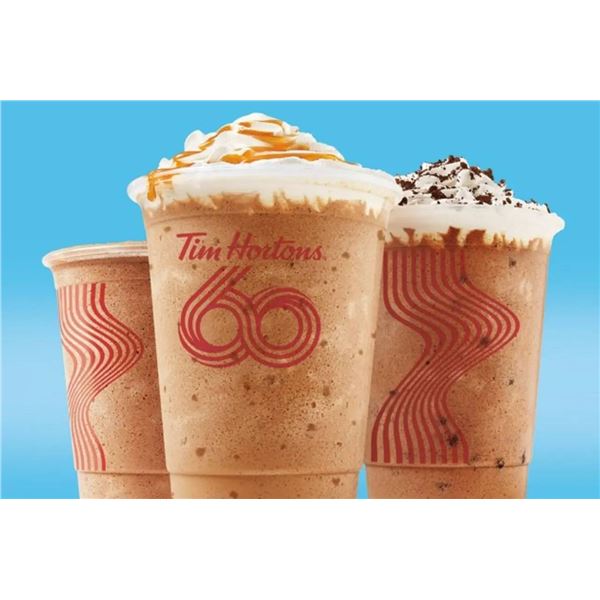 Tim Hortons 60th Anniversary Medium Cold Beverage Cups (1000 Count)