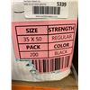 Image 3 : MDF 35×50 Black Trash Bags, Pack of 200