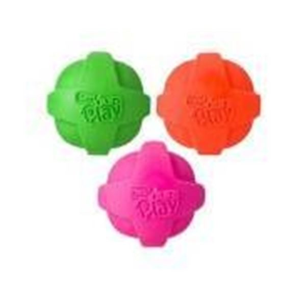 Four Hartz Play Small Fetch Balls for Dogs LOT OF 3 x 3