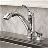 Image 1 : Peerless Kitchen Faucet with Pull-Out Sprayer, Chrome Finish, Model P18550LF