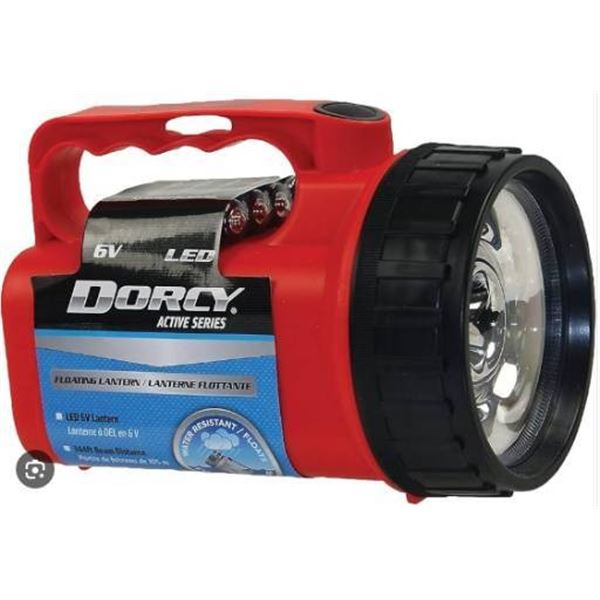Dorcy Active Series 6V LED Floating Lantern LOT OF 2 RED