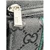 Image 6 : Gucci “Style”  Black Belt Bag with Dual Front Pockets and Adjustable Strap