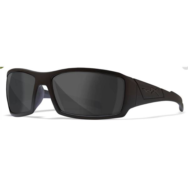 WX Twisted ALT Matte Black Frame with Captivate Polarized Grey Lens
