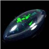 Image 1 : 6.97 ct Certified Black Opal gemstone ($5,227 Appraisal)