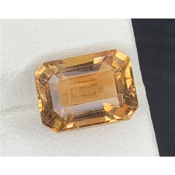 4.35 ct Certified Imperial Topaz gemstone Untreated ($5,220 Appraisal)