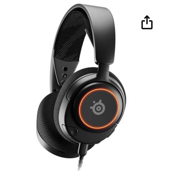 SteelSeries Arctis Nova 3 Multi-Platform Gaming Headset – Signature Arctis Sound –