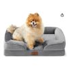 Image 1 : Bedsure Orthopedic Dog Bed – Bolster Dog Sofa Beds 89cmx63cm
