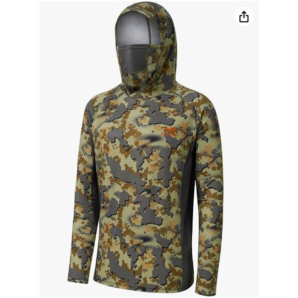 Bassdash Performance Apparel Camouflage Hoodie