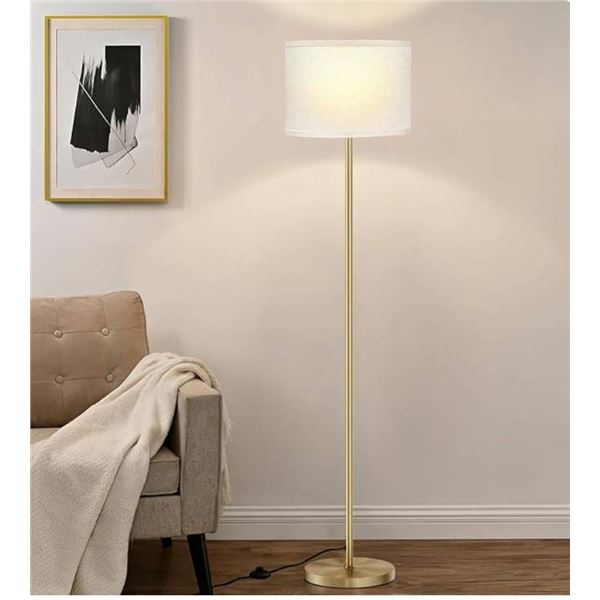 Ambimall 60-Inch Modern Floor Lamp in Gold Finish (Without Bulb)