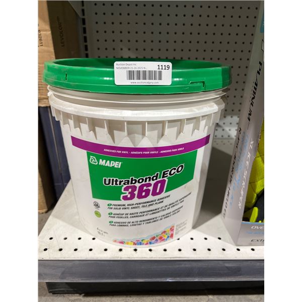 Mapei Ultrabond ECO 360 Adhesive 4 US Gallons 15.1 L