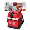 Image 1 : Red Emergency Survival Backpack with Contents – Not Exact as shown in stock Photo