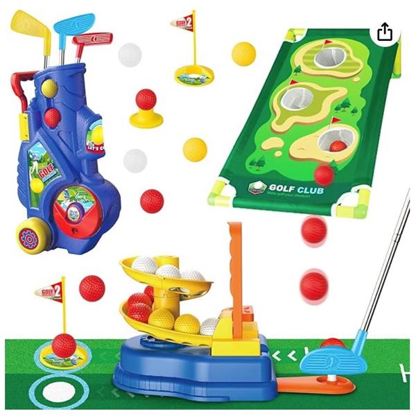 Golf Club Sports Toy Series Set For Kids