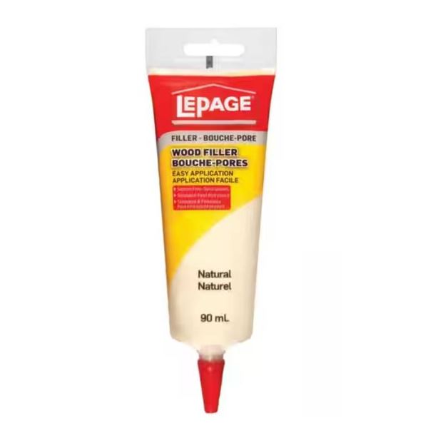 LePage Wood Filler 90 mL Natural x 12