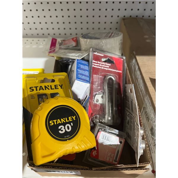 Lot of  Assorted Tools Bundle And Stanley 30′ Tape Measure