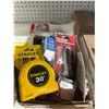 Image 1 : Lot of  Assorted Tools Bundle And Stanley 30′ Tape Measure