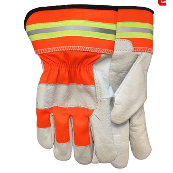 Lot of 6 – Watson Gloves Flashback 4019HV-L/LG Premium Buffalo Leather Gloves