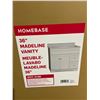 Image 2 : Homebase 36-Inch Madeline Vanity With Cultured Top White Finish