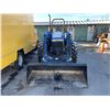 Image 2 : New Holland Workmaster 75 Tractor With Front Loader and Harley T-6 Power Box Rake