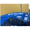 Image 3 : New Holland Workmaster 75 Tractor With Front Loader and Harley T-6 Power Box Rake