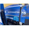 Image 5 : New Holland Workmaster 75 Tractor With Front Loader and Harley T-6 Power Box Rake