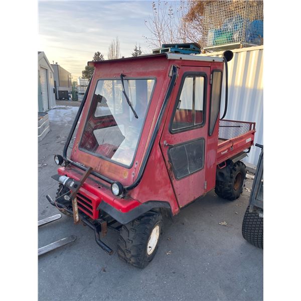 Kawasaki Mule 2500 Utility Vehicle with Enclosed Cab and 706.5 Hours