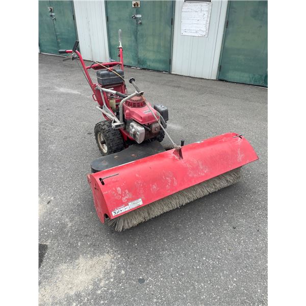 Turf Teq 1305 Sidewinder With Honda 13.0 OHV Engine and Sweeper Attachment