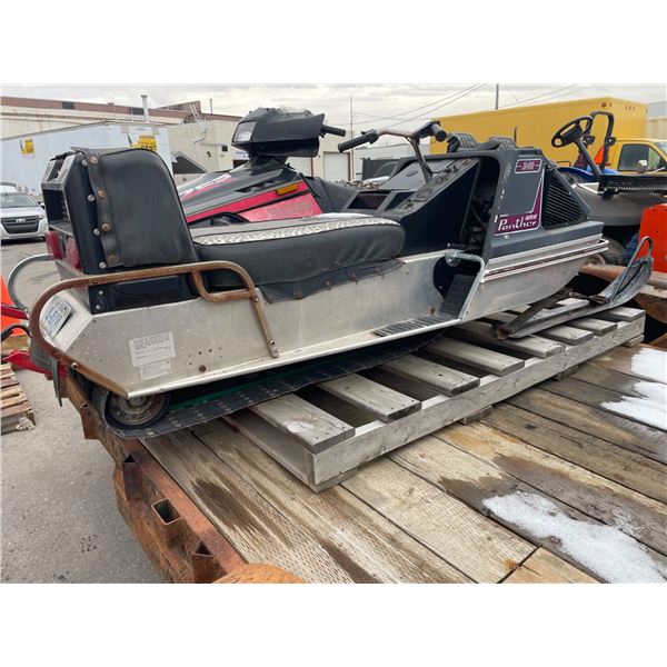 Arctic Cat Panther Axial 340 Snowmobile with Leopard Print Seat